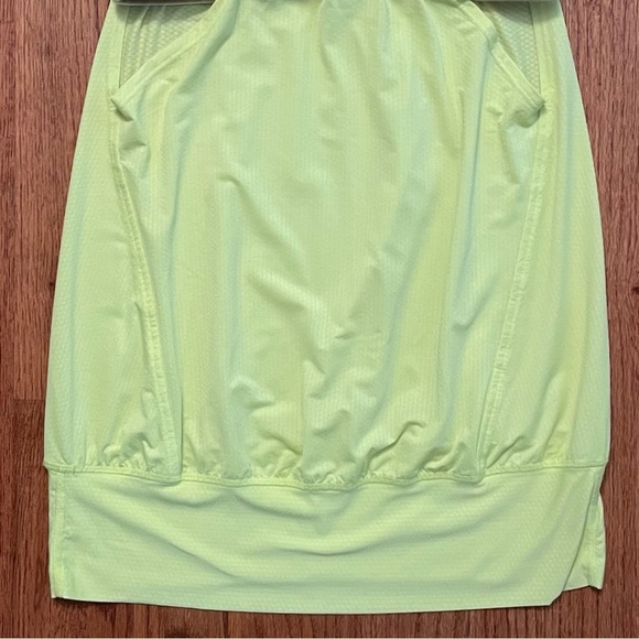Lululemon No Limits Tank Slope Stripe Polar Cream Clarity Yellow top size 6 - Picture 10 of 14